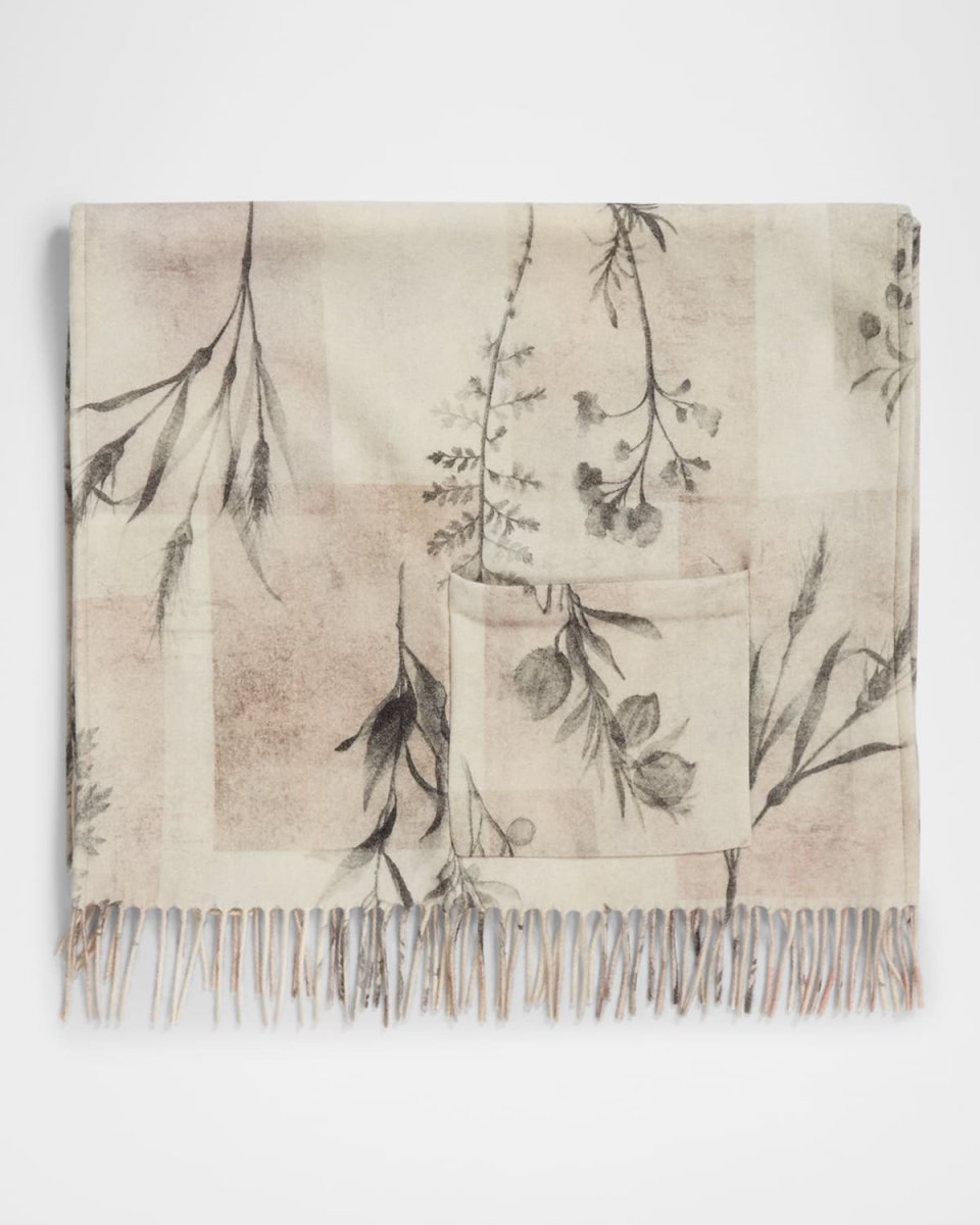 Printed Cashmere Shawl