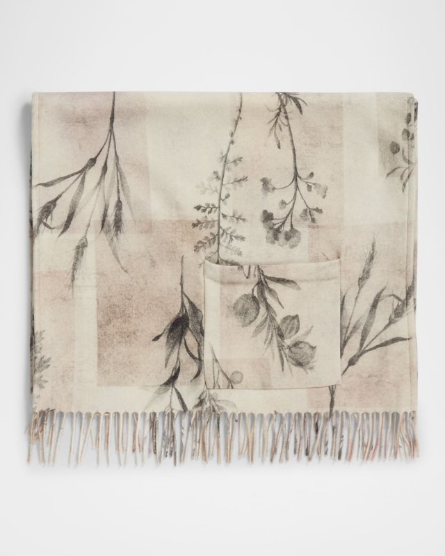 Printed Cashmere Shawl