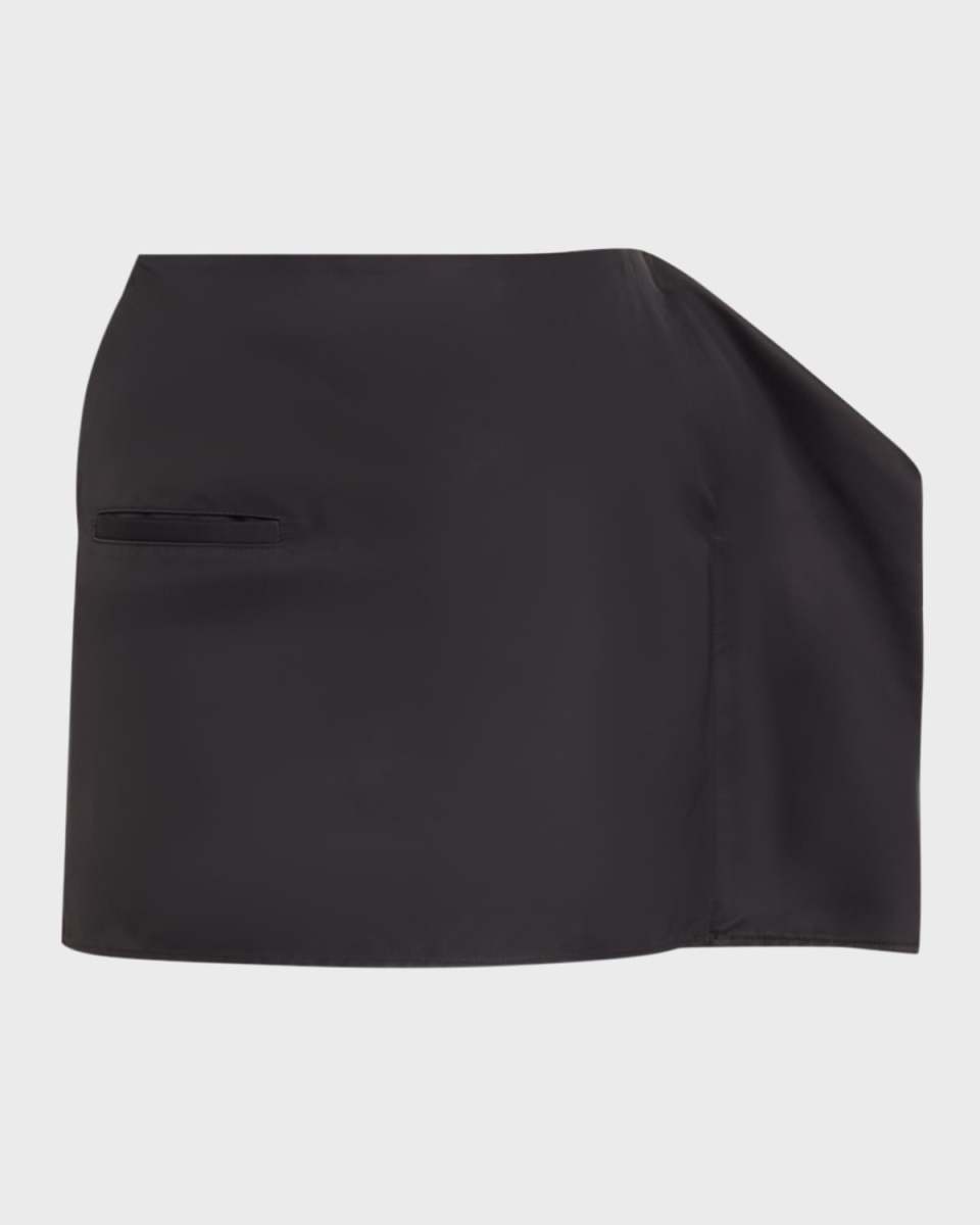 Side Panel Mini Skirt