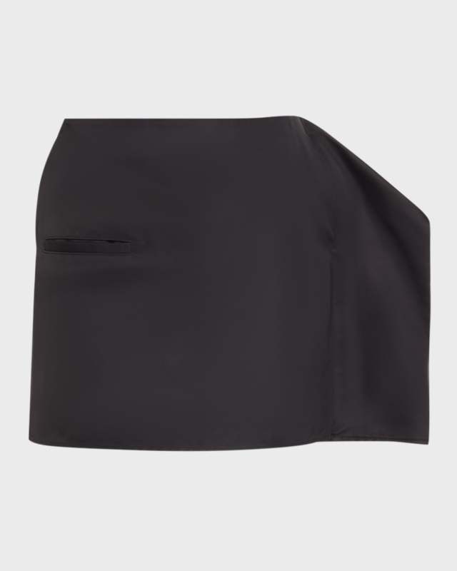 Side Panel Mini Skirt