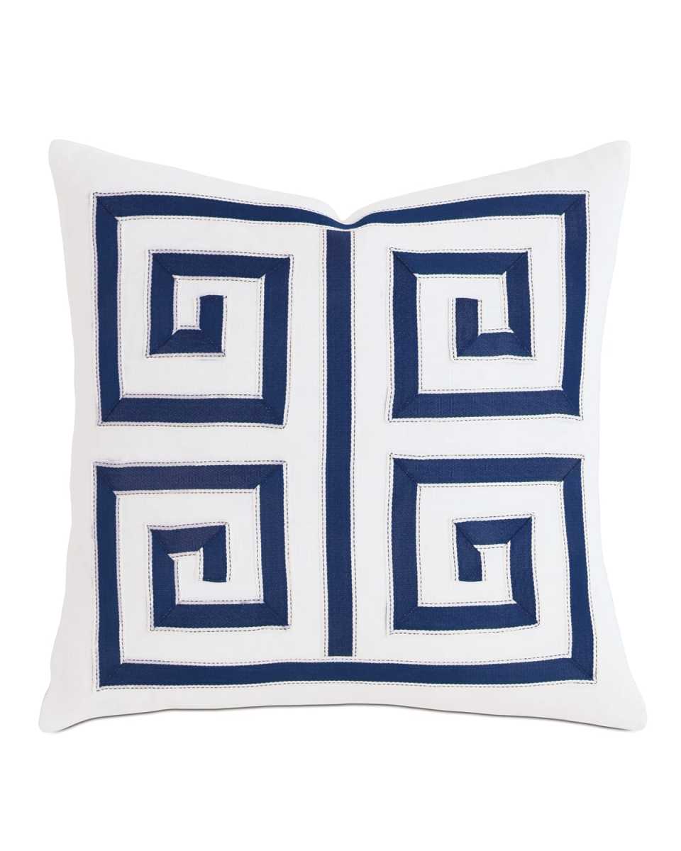 Watermill Decorative Pillow, 18"Sq.