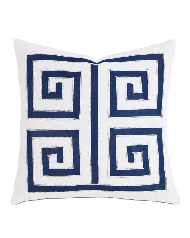 Watermill Decorative Pillow, 18"Sq.