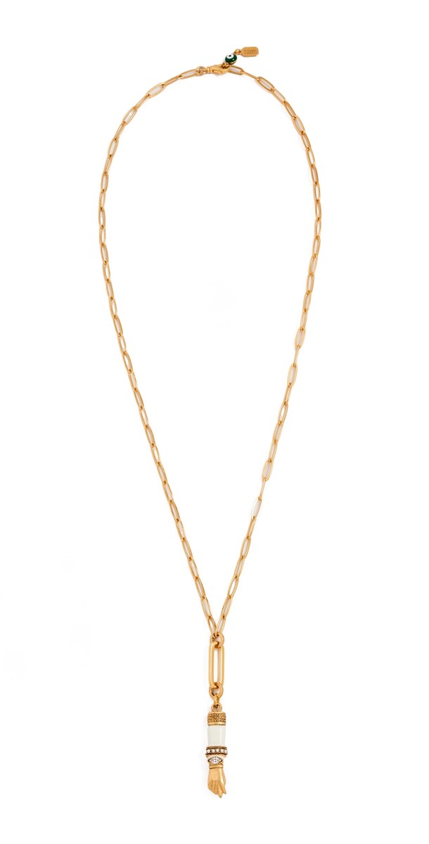 Elizabeth Cole Ct Necklace Gold