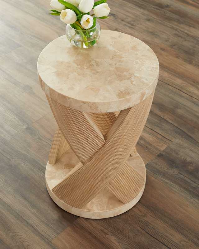 Blair Rattan Side Table
