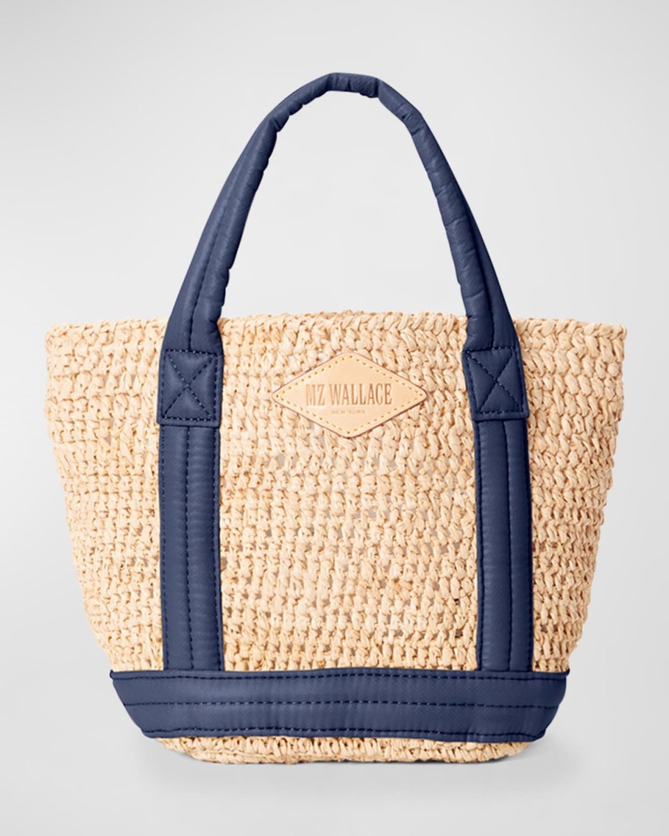 Mini Raffia Tote Bag