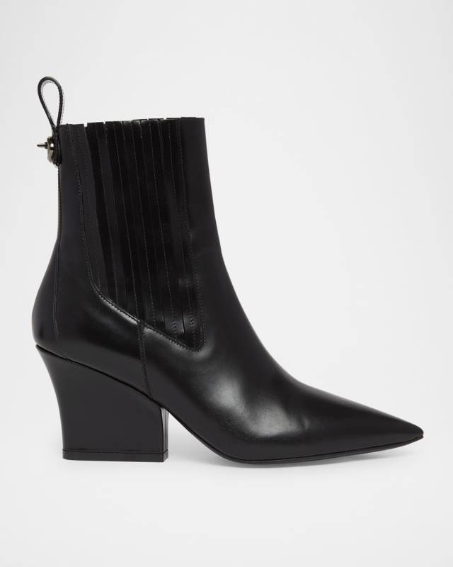 Lockette Leather Beatle Booties