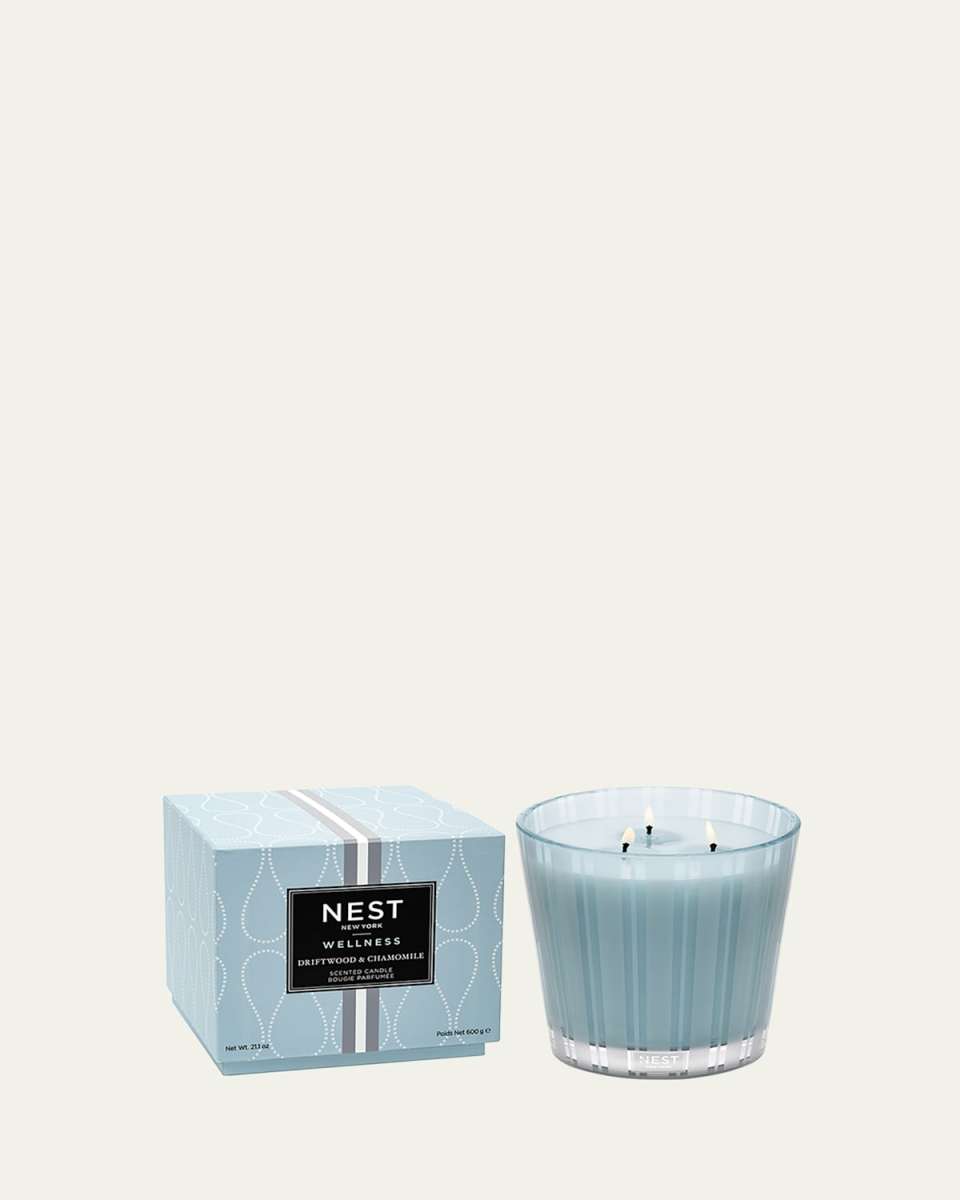 Driftwood & Chamomile 3-Wick Candle, 21.1 oz.