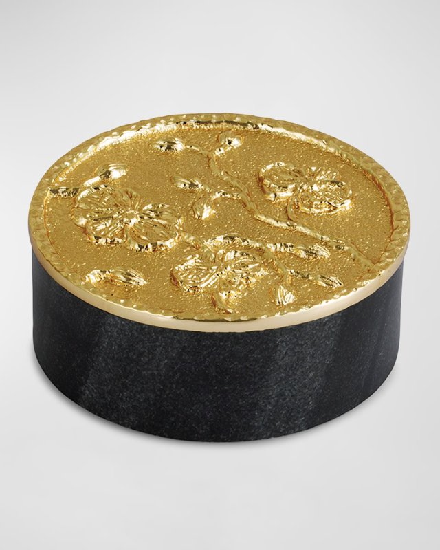 Gold Orchid Box