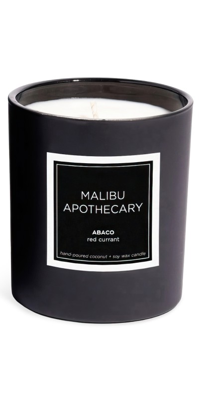 Malibu Apothecary Abaco Candle Matte Black