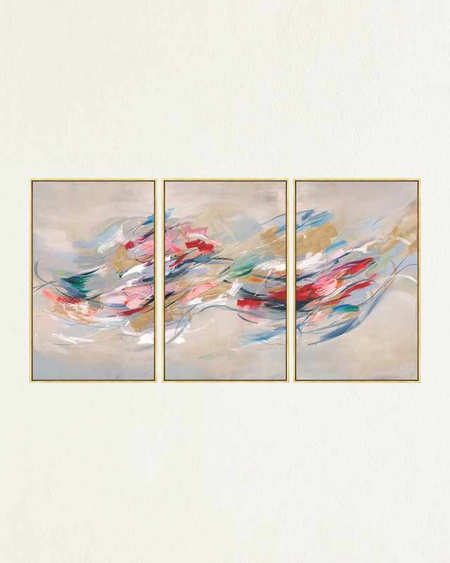 "Passage of Romance" 3-Piece Wall Art Set