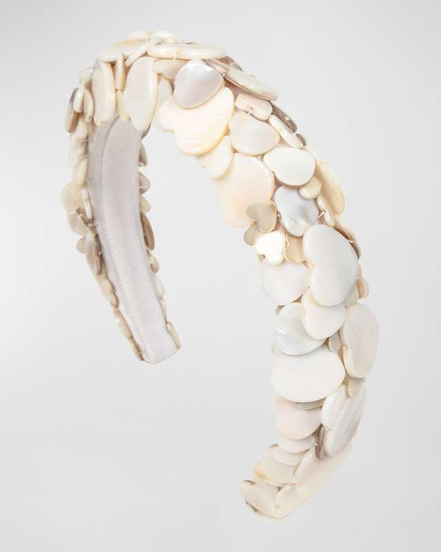 Aphrodite Pearly Heart Headband