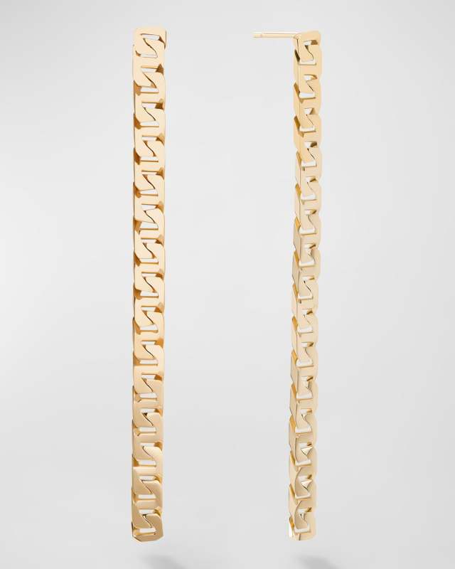 Mykonos Long Linear Earrings