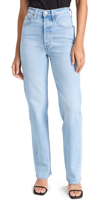 Levi's Ribcage Full Length Jeans Samba Tango Light