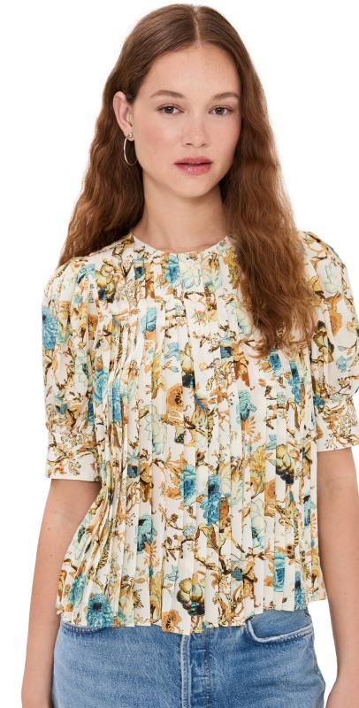 Ulla Johnson Marion Blouse Flora