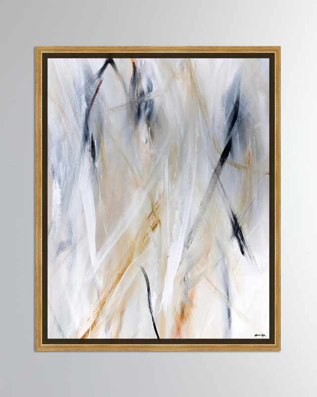 Feathers Abstract Giclee on Canvas