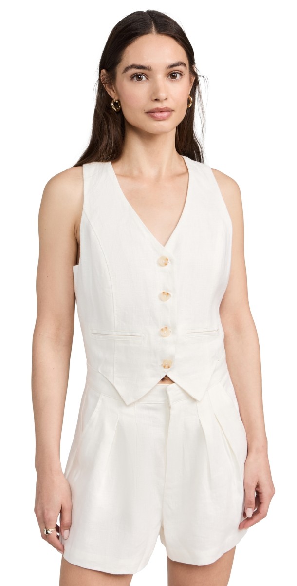 BLANKNYC Summer Time Romper White