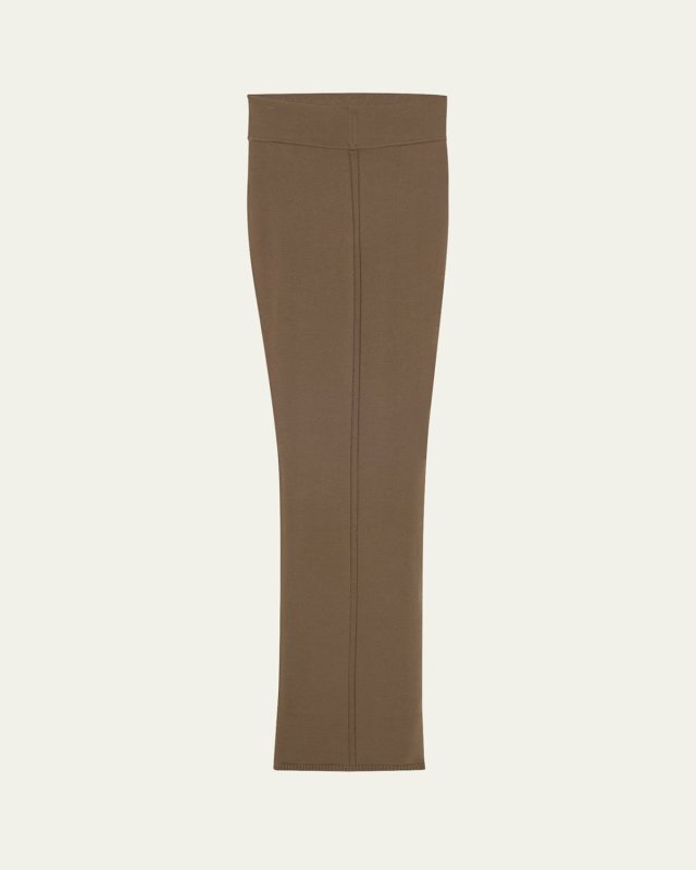 Pillar Long Body-Con Skirt