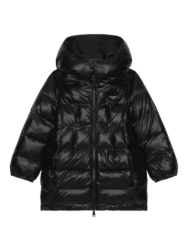 Dolce & Gabbana Jr Blouson Rembourré - Noir