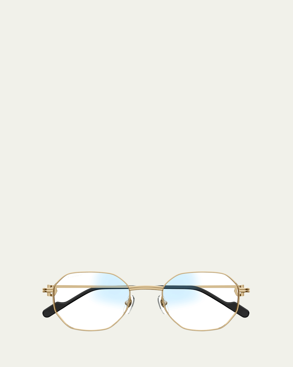 Round Photochromic Metal Sunglasses