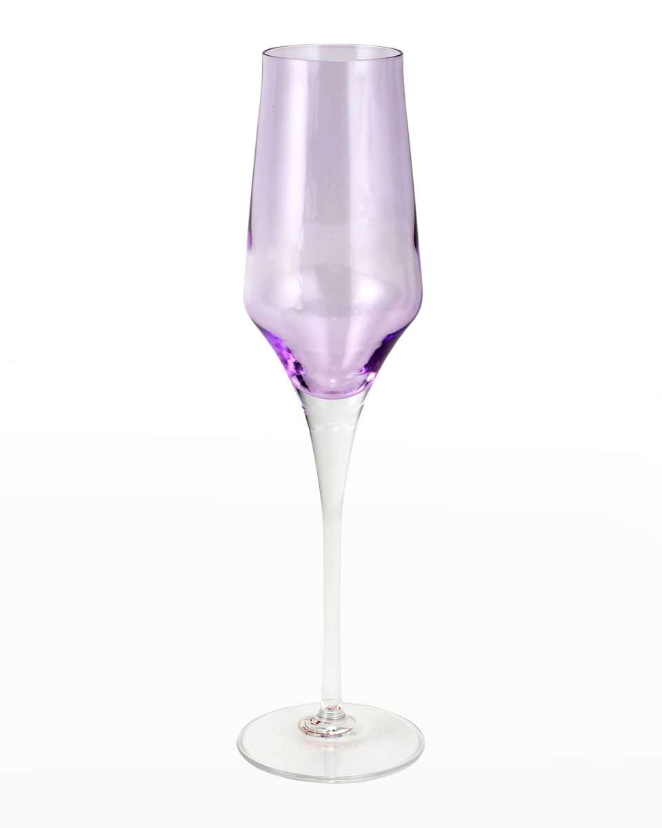 Contessa Lilac Champagne Glass
