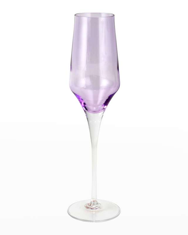 Contessa Lilac Champagne Glass