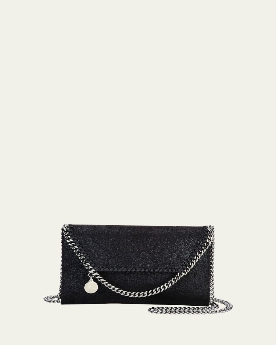 Falabella Mini Vegan Leather Wallet on Chain