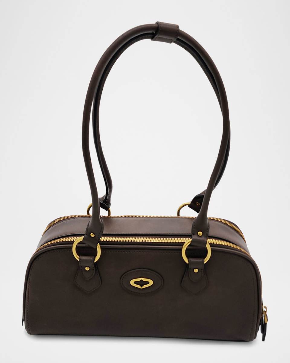 Bestie Medium Leather Shoulder Bag
