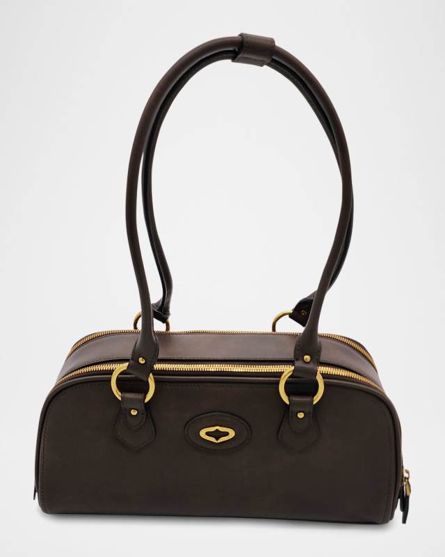 Bestie Medium Leather Shoulder Bag