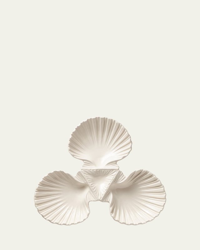Shell 3-Bowl Dish
