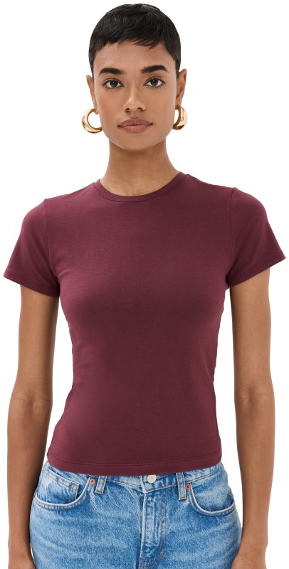Good American Baby T-Shirt OxBlood002