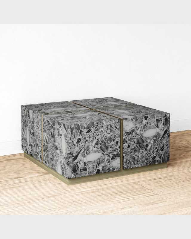 Four Square Agate Coffee Table