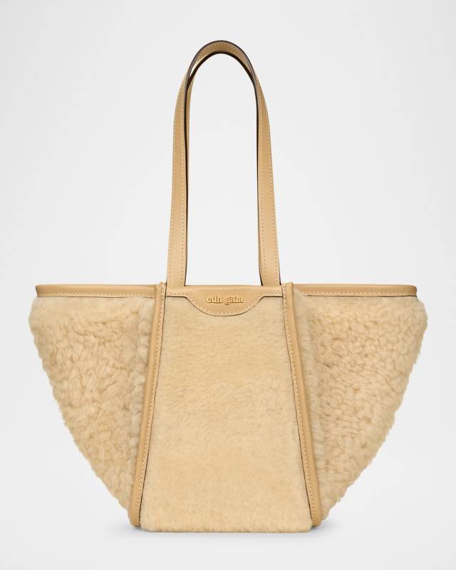 Sadie Small Faux Fur Tote Bag