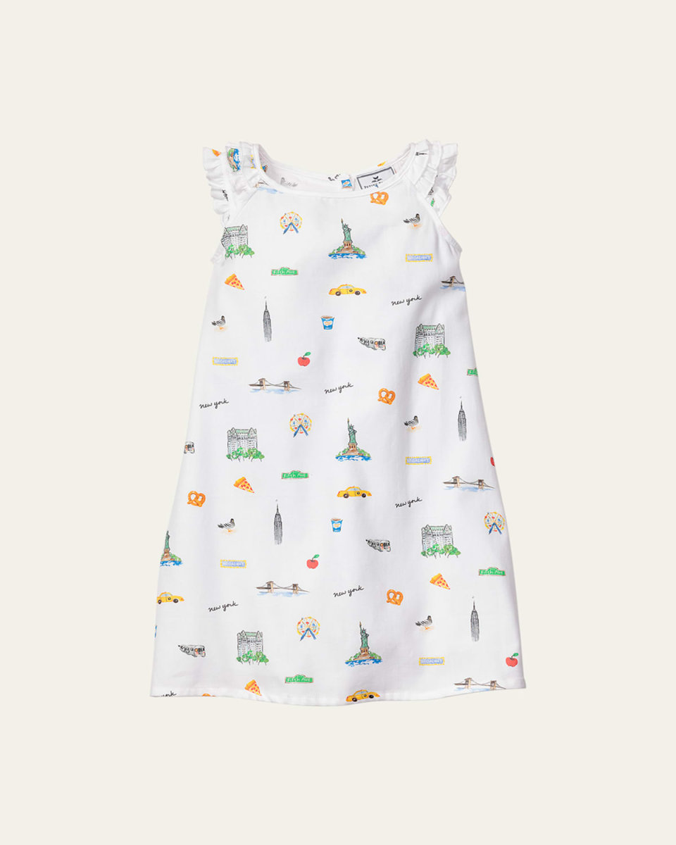 Girl's Amelie New York! New York! Nightgown, Size 6M-14