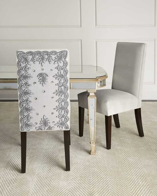 Silver Caramel Dining Chair
