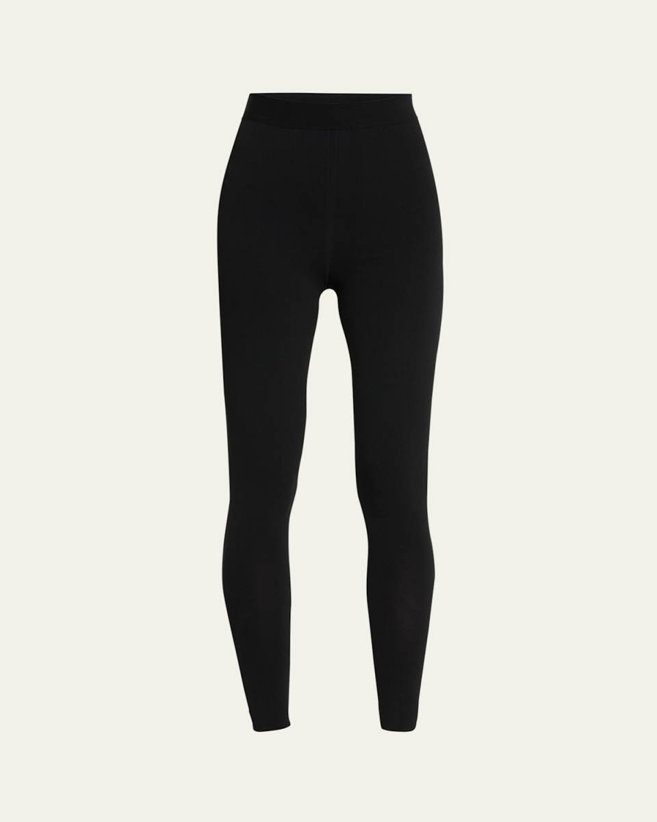 Clizia Zip-Hem Leggings