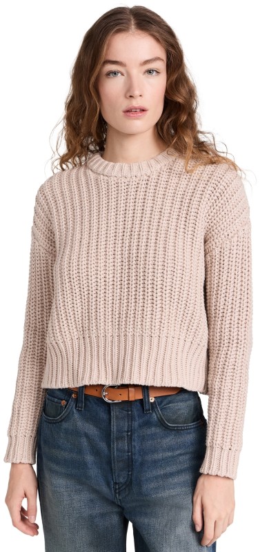 Denimist Chunky Boxy Sweater Beige