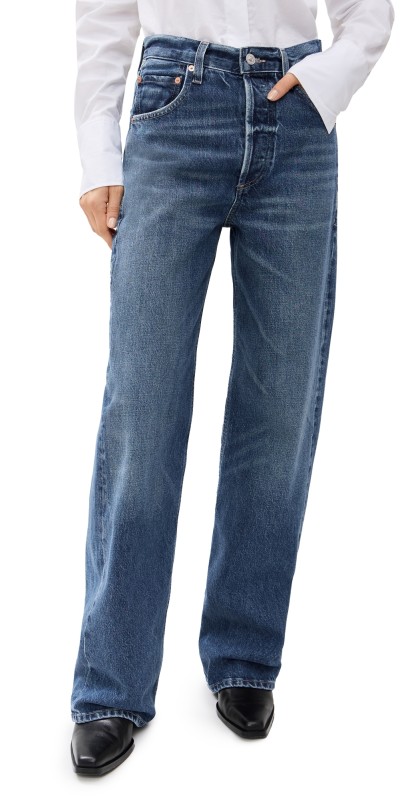 Citizens of Humanity Ayla Baggy Cropped Jeans Claremont
