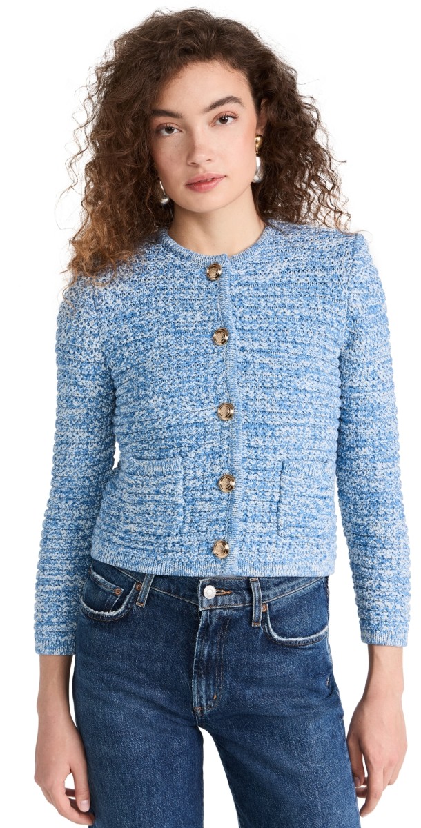 ba & sh Guspa Cardigan Bleu