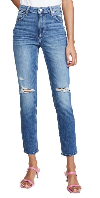 PAIGE Sarah Slim Jeans Briony Destructed
