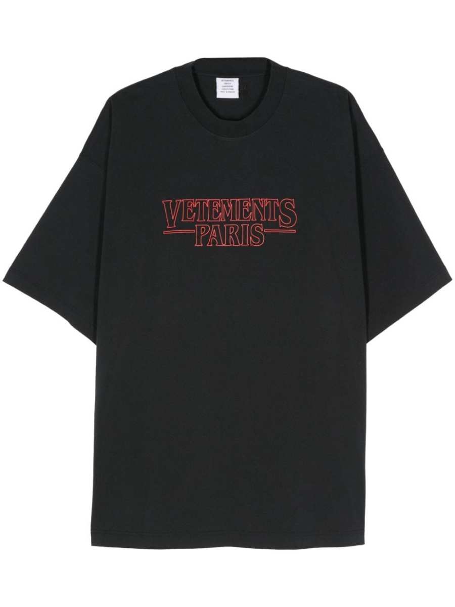 rubberised-logo T-shirt