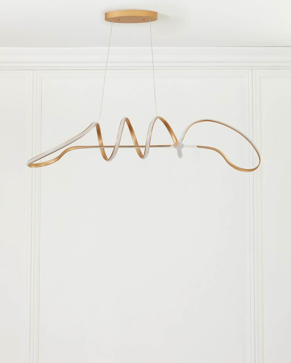 Pulse LED Linear Chandelier Light - 47"