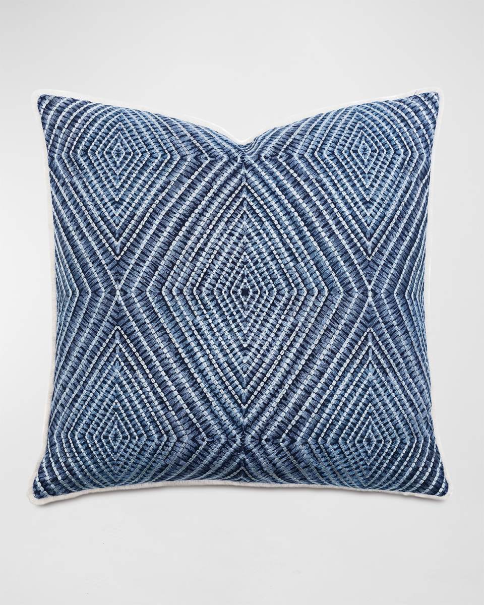 Mykonos Embroidered Decorative Pillow