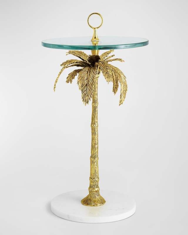 Palm Cocktail Table