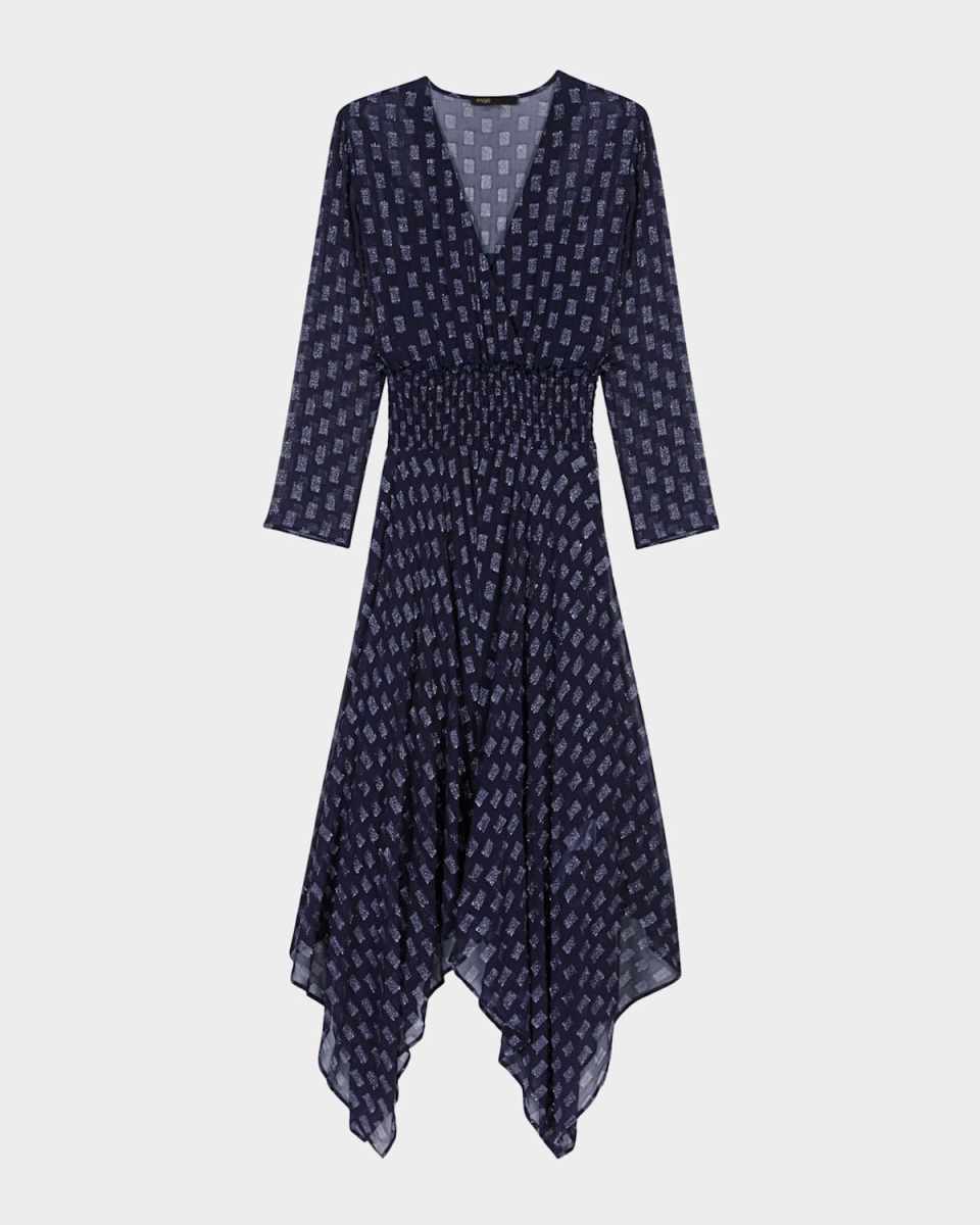 Rayemona Monogram Clover High-Low Dress