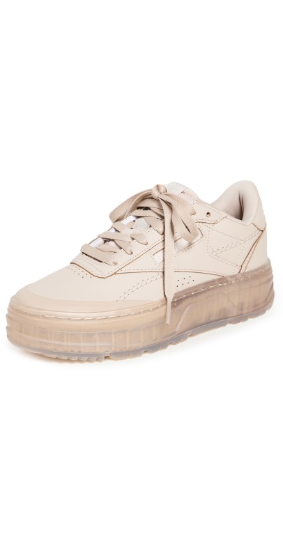 Reebok Club C Double Geo Flooded Ice Sneakers Modern Beige/Modern Beige