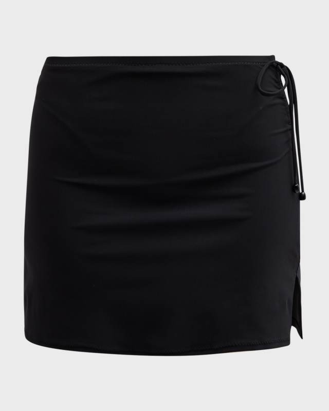 Caviar Coverup Mini Skirt