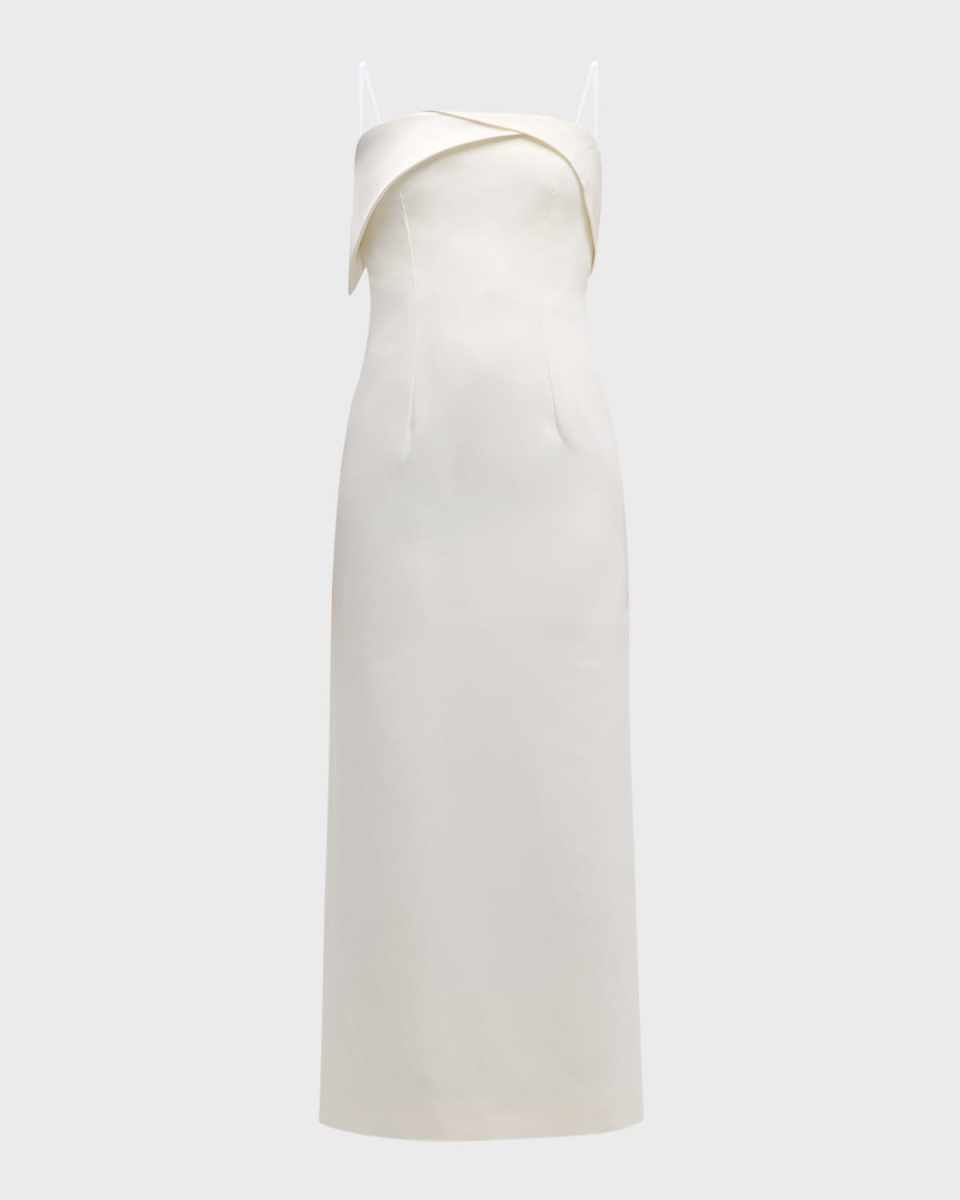 Marcia Strapless Column Maxi Dress