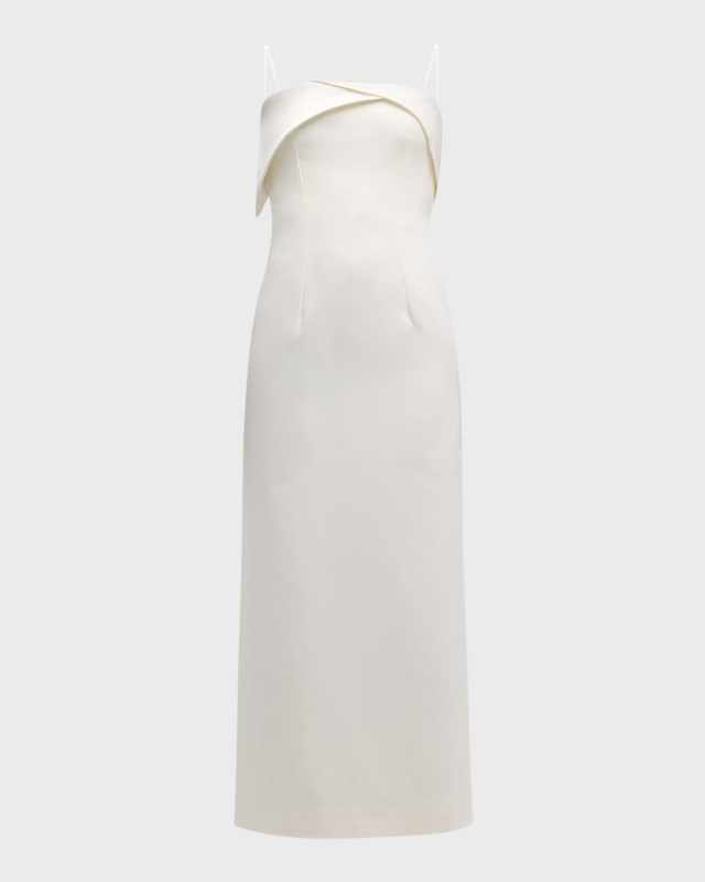 Marcia Strapless Column Maxi Dress