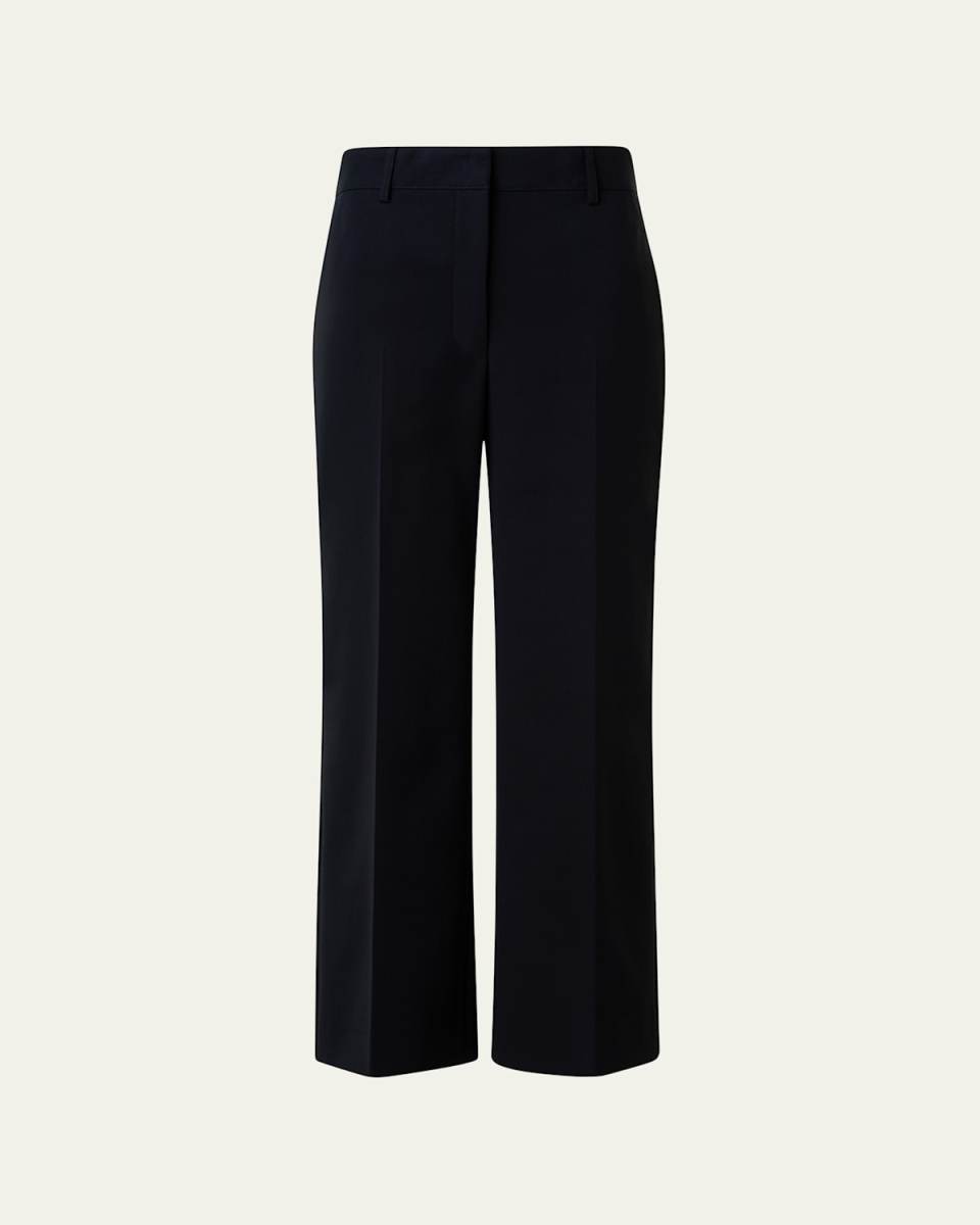 Flora Cropped Wide-Leg Pants