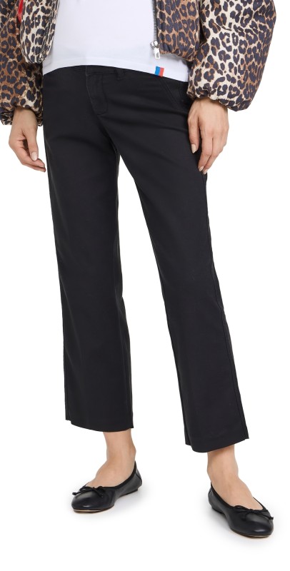 DL1961 Gerri Maternity Trousers Black Onyx